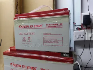 Deep Cycle Gel Battery<>100ah 12v Seven SS Stars Battery