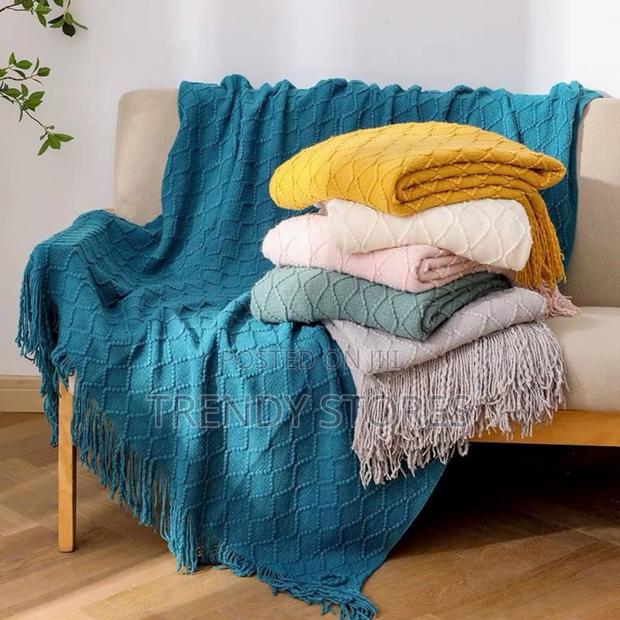 Acrylic Cashmere Throw Blanket