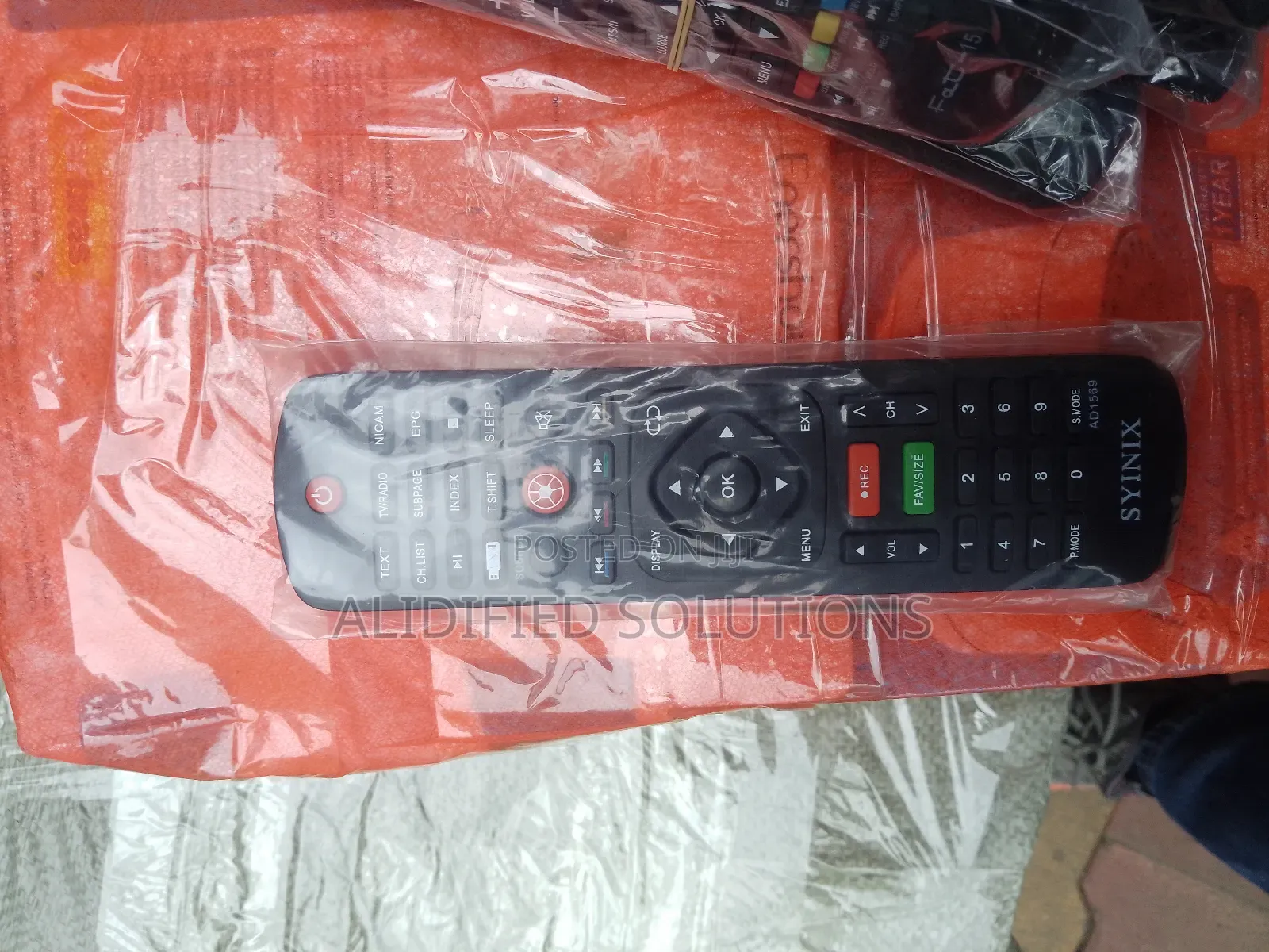 Syinix Tv Remote