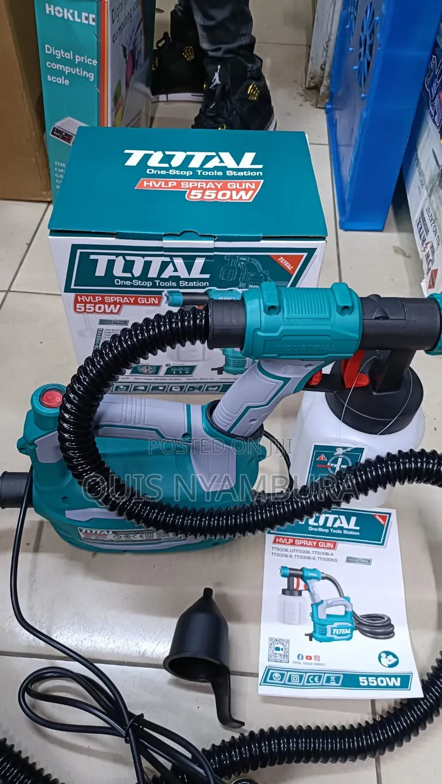 Total Spray Gun 550w