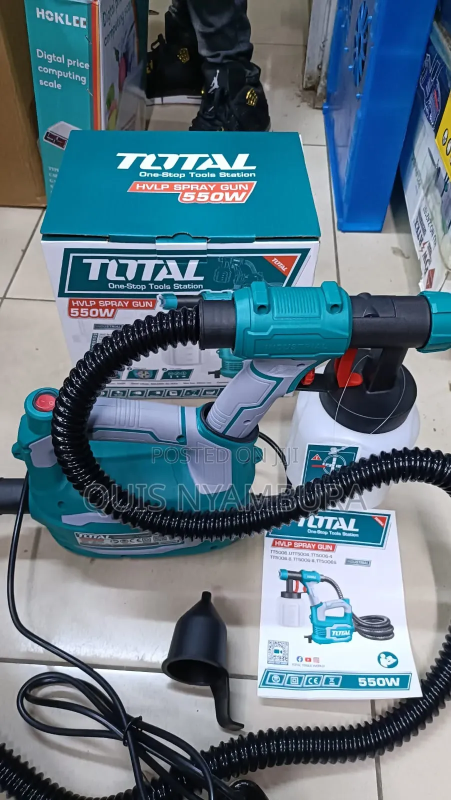 Total Spray Gun 550w