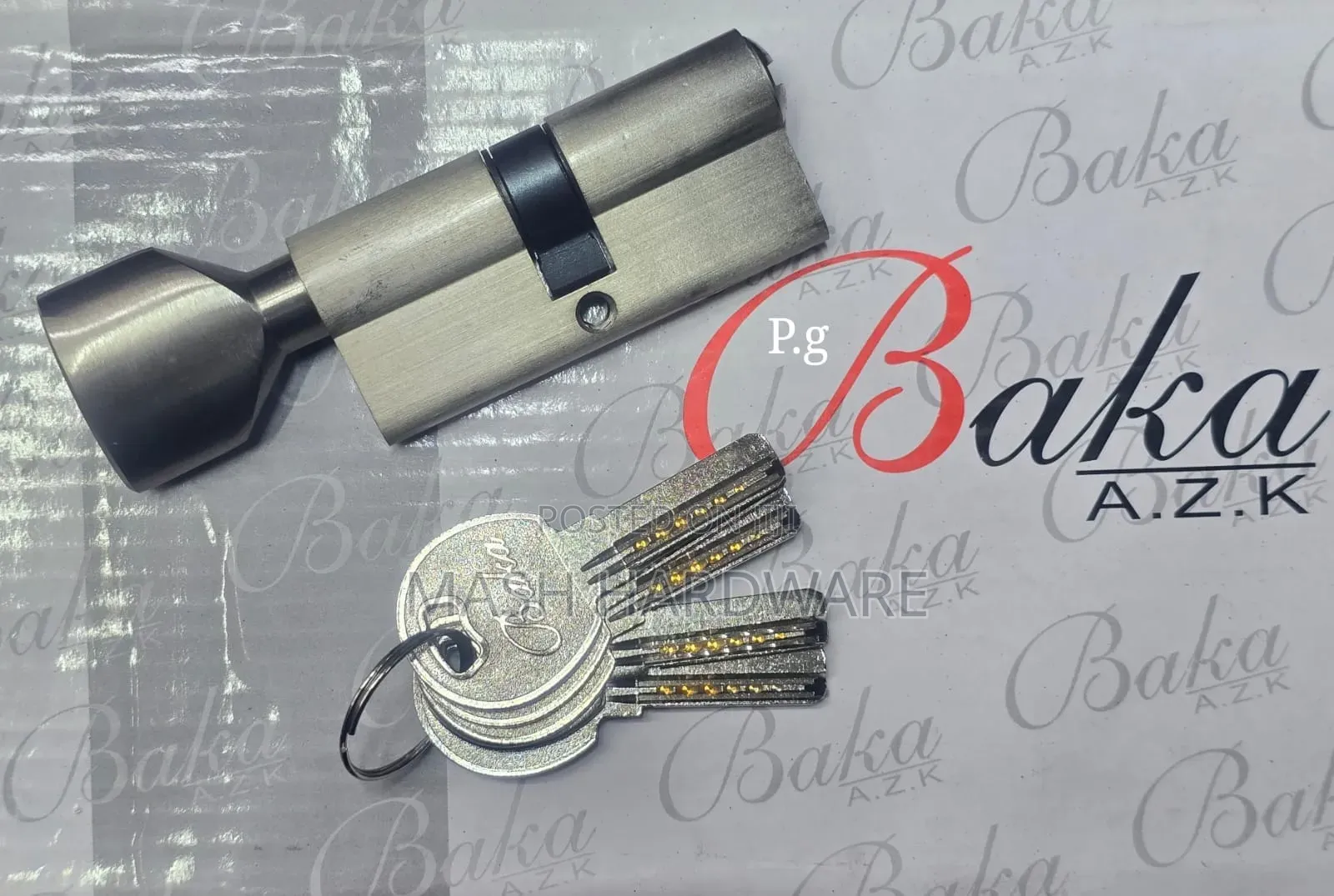 SS,AB and GP Baka Bathroom Cylinders