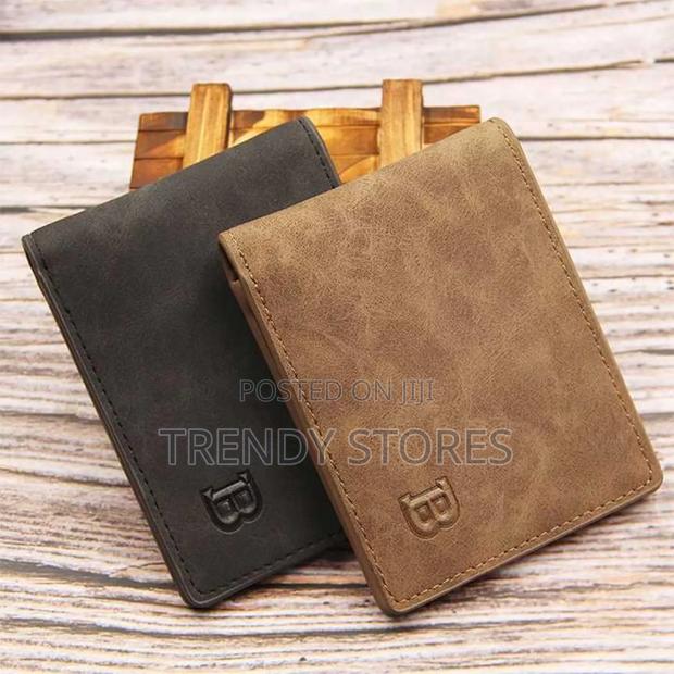 Brown Men's Slim Fashion Wallet