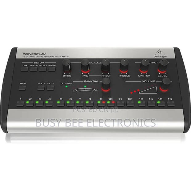Behringer P16-M 16 Channel Digital Personal Mixer - main view