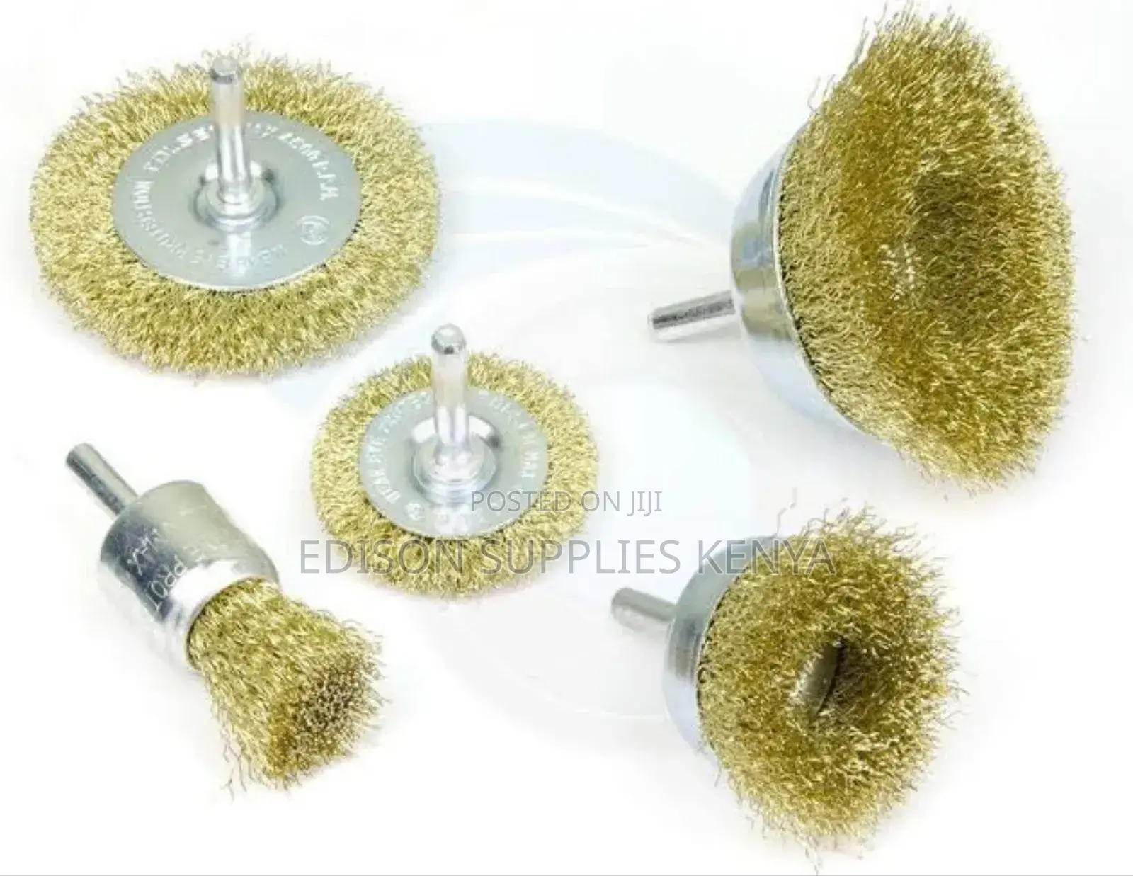 Wire Brush Set 5 PCS Tolsen Wire Drill Brushes Set