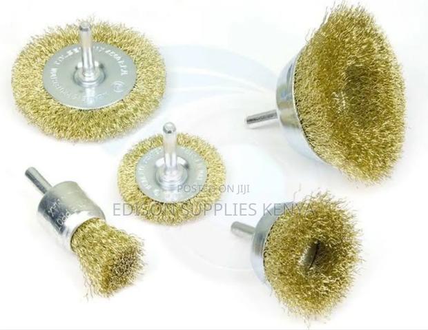 Wire Brush Set 5 PCS Tolsen Wire Drill Brushes Set - thumbnail 2