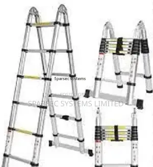 3.8M Double Telescopic Ladder