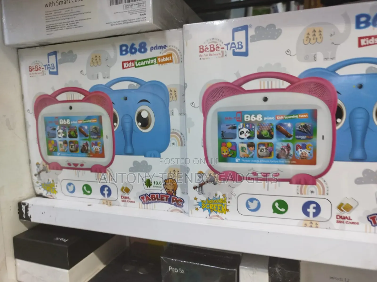 B68 Bebe Tab Kids Tablet for E-Learning, Drawing and Gaming