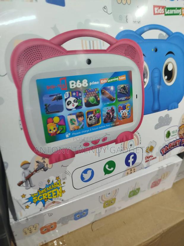 B68 Kids E-Learning Tablet With Inbuilt Apps - main view