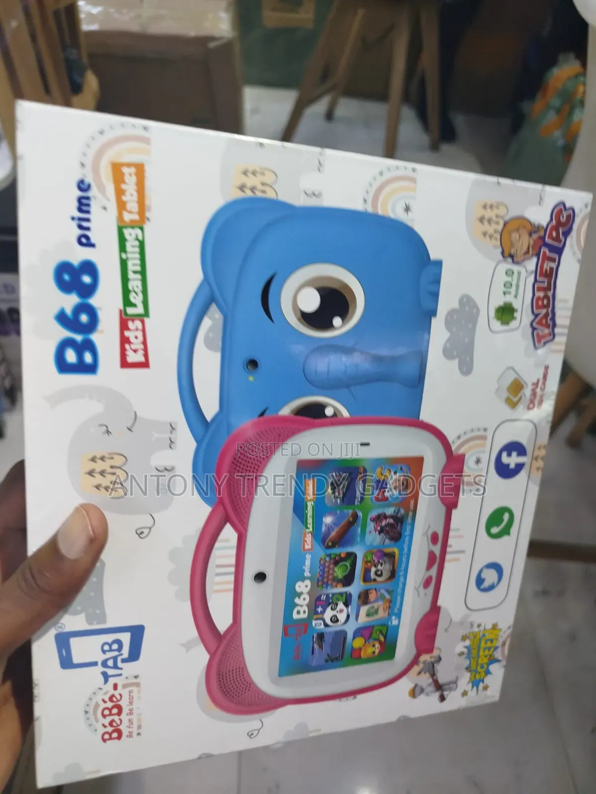 B68 Bebe Tab Kids Tablet With Inbuilt Apps And Games