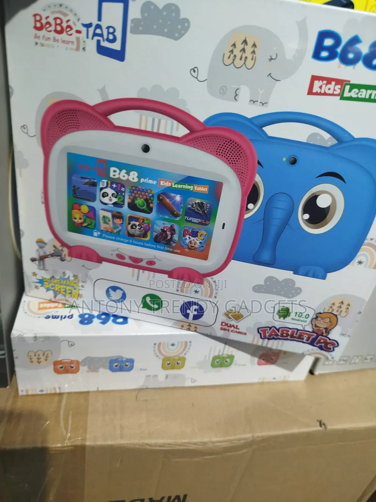 Bebe Tab B68 Prime Kids Tablet With Inbuilt Apps