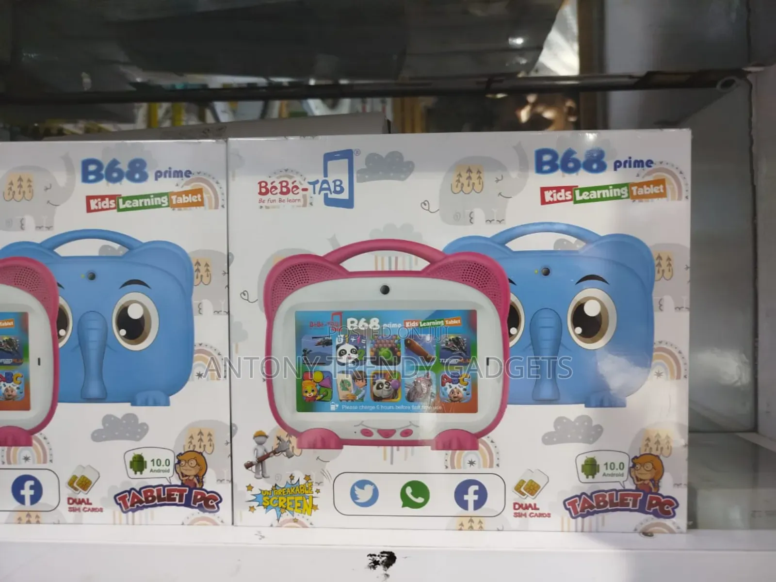 Bebe Tab B68 Prime Kids Tablet With Inbuilt Apps