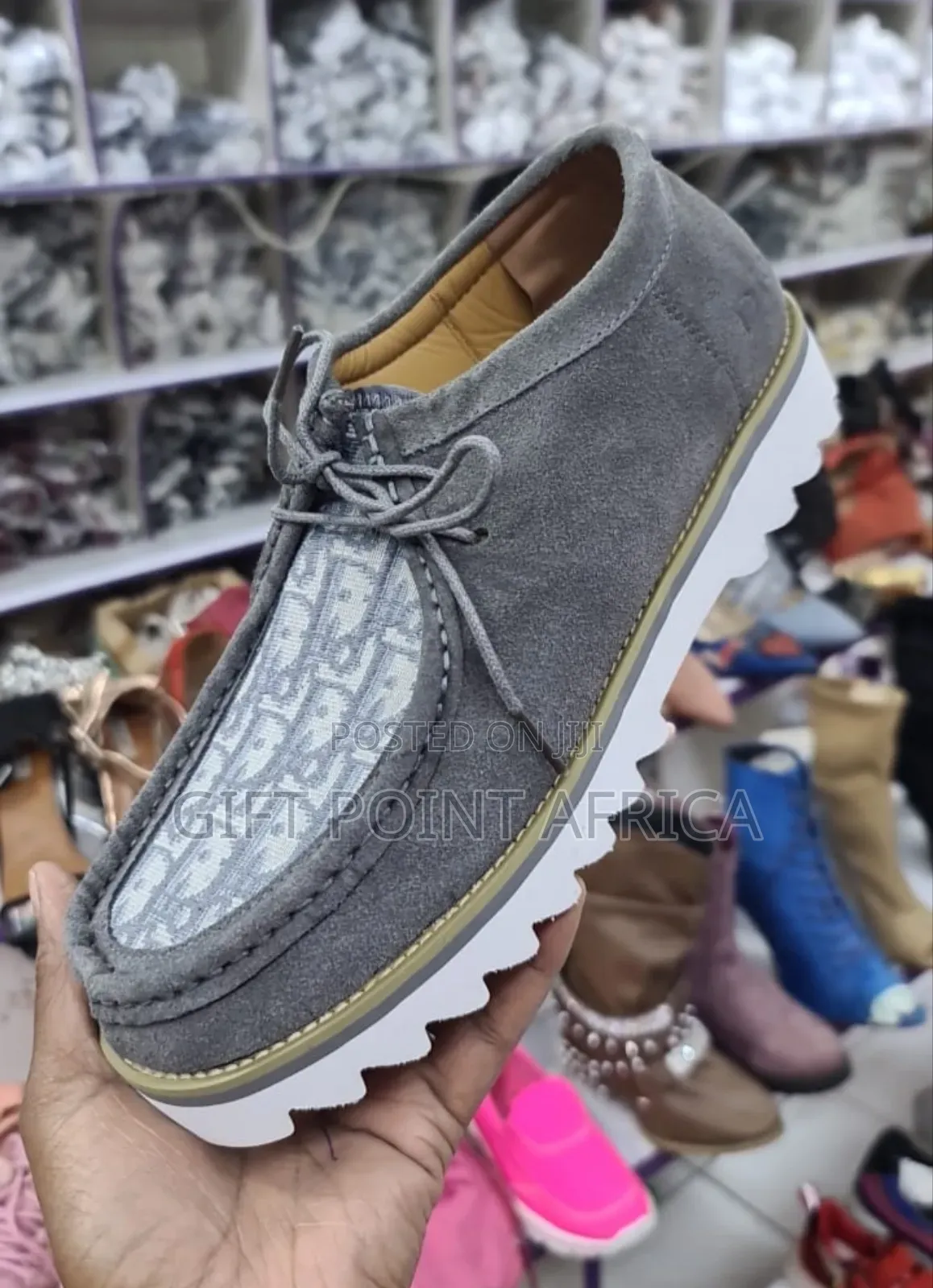 Leather Dior Smart Casual Shoes for Men