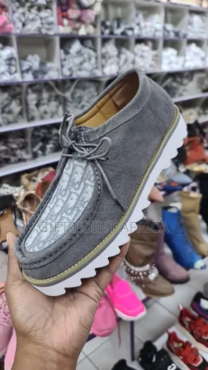 Leather Dior Smart Casual Shoes for Men