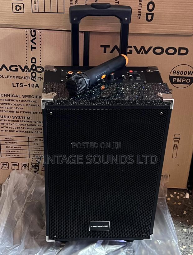 Tagwood LTS-10A Portable Powered Speaker 10”