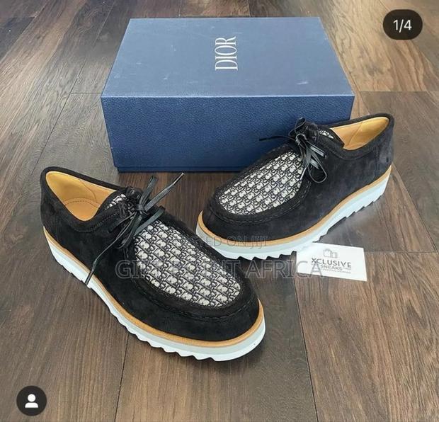 Leather Dior Smart Casual Shoes for Men - thumbnail 2