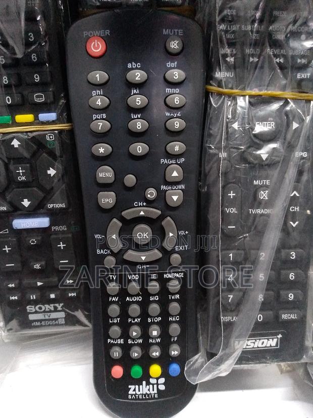 Original Remote Control for Zuku Satellite Decoder - main view