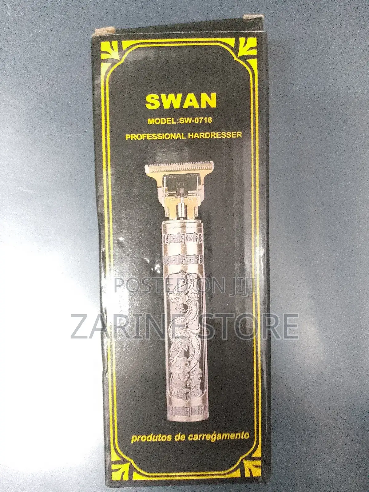 Professional Hairdresser Swan Trimmer Which Is Rechargeable