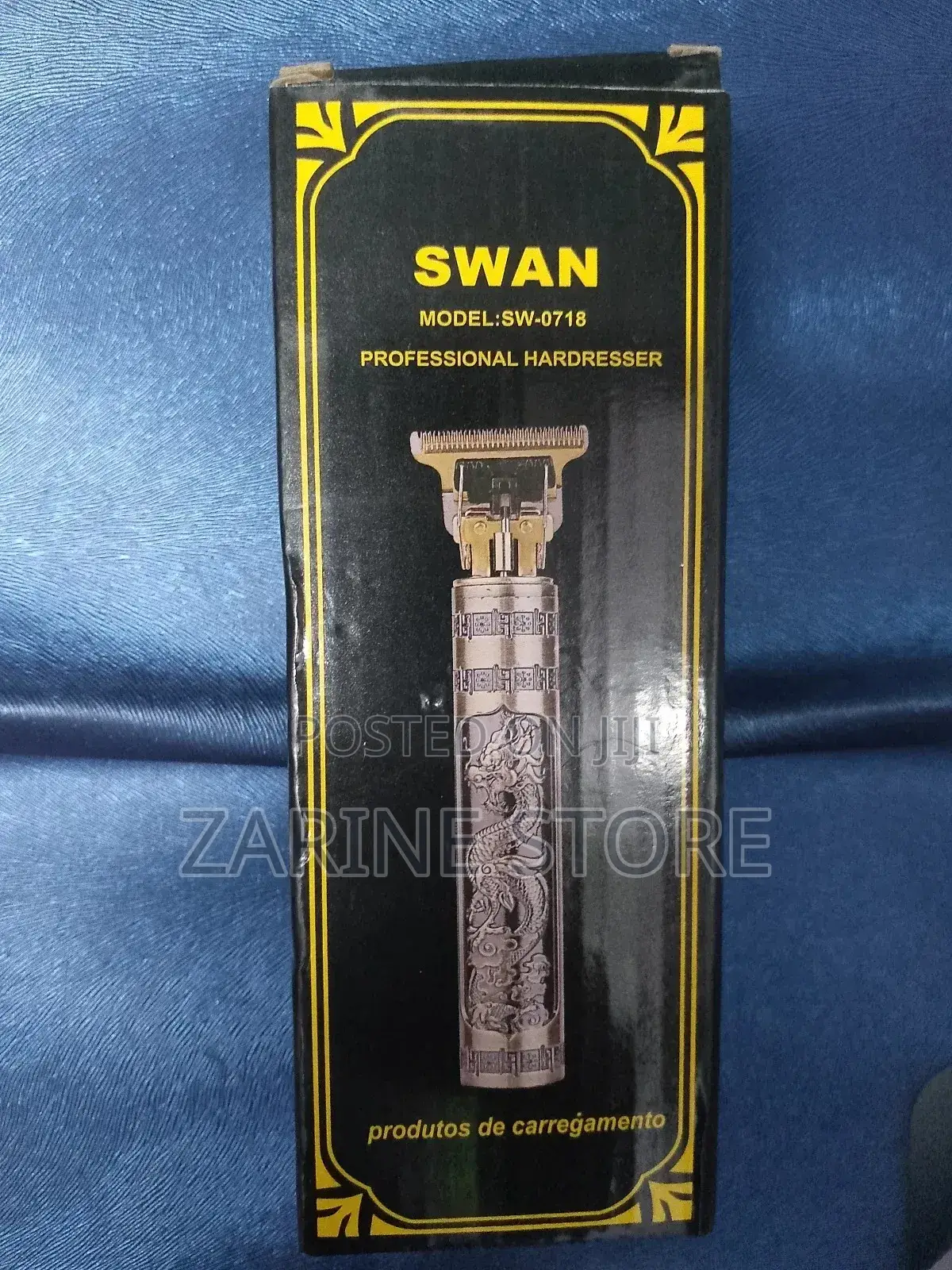 Professional Hairdresser Swan Trimmer Which Is Rechargeable