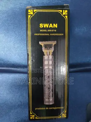 Professional Hairdresser Swan Trimmer Which Is Rechargeable