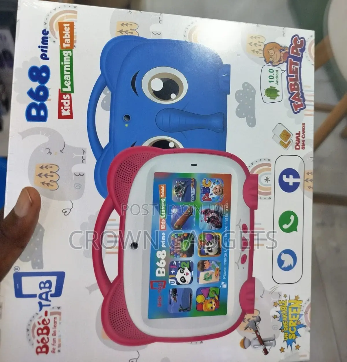 Bébé-Tab B68 Prime Multilingual Tablet