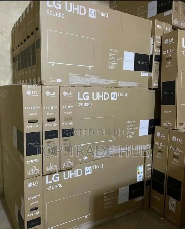 55 Inch LG Ur80 Uhd Ai Thinq TV