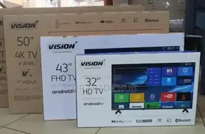 Vision Plus 43" Frameless FHD Android Tv