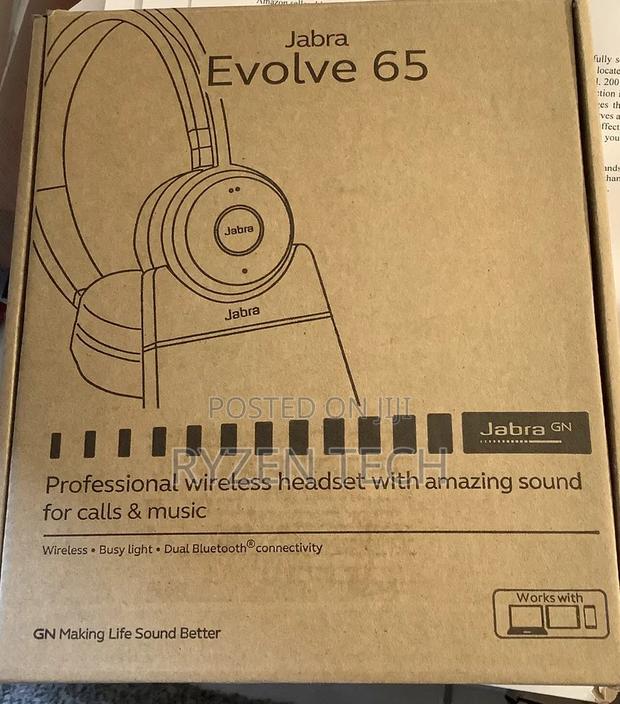 Jabra Evolve 75 MS Stereo Headset Link 370 - main view