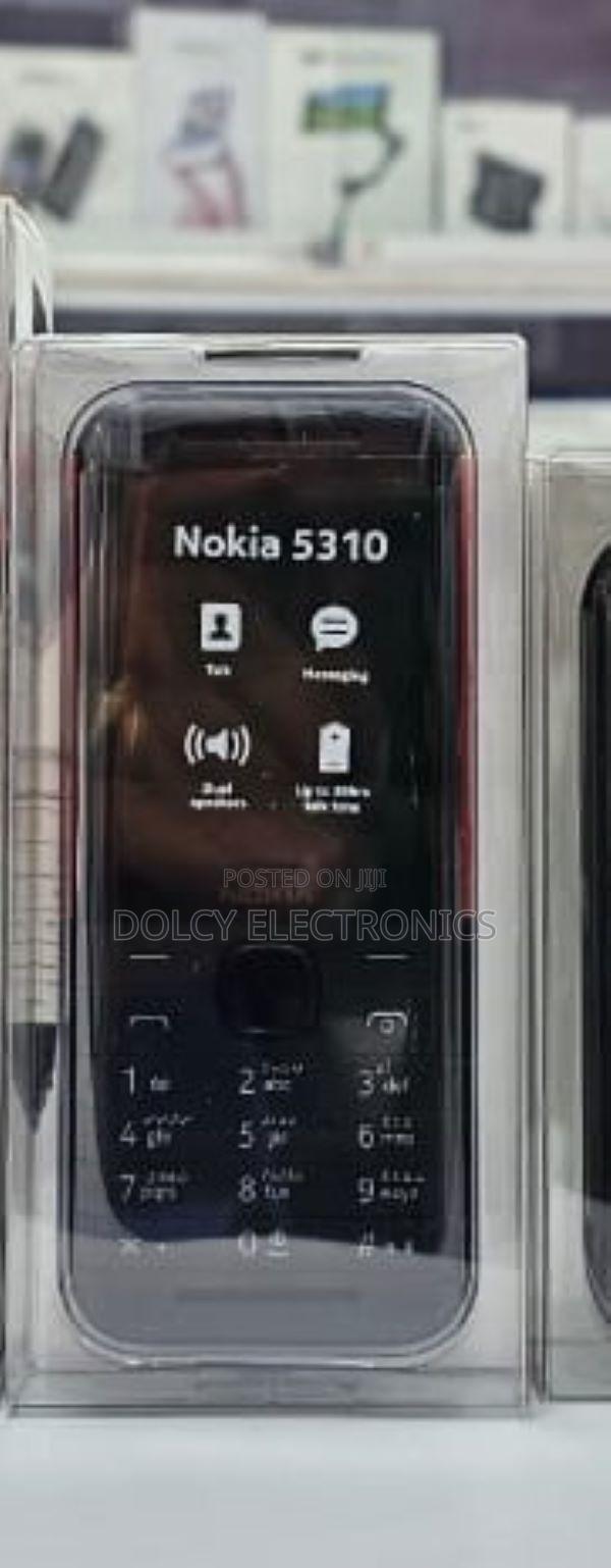 New Nokia 5310 XpressMusic Black - main view