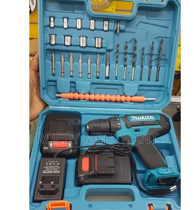 Makita Accessories 21V Cordless 2 Battery Electric Drill Wit - main view