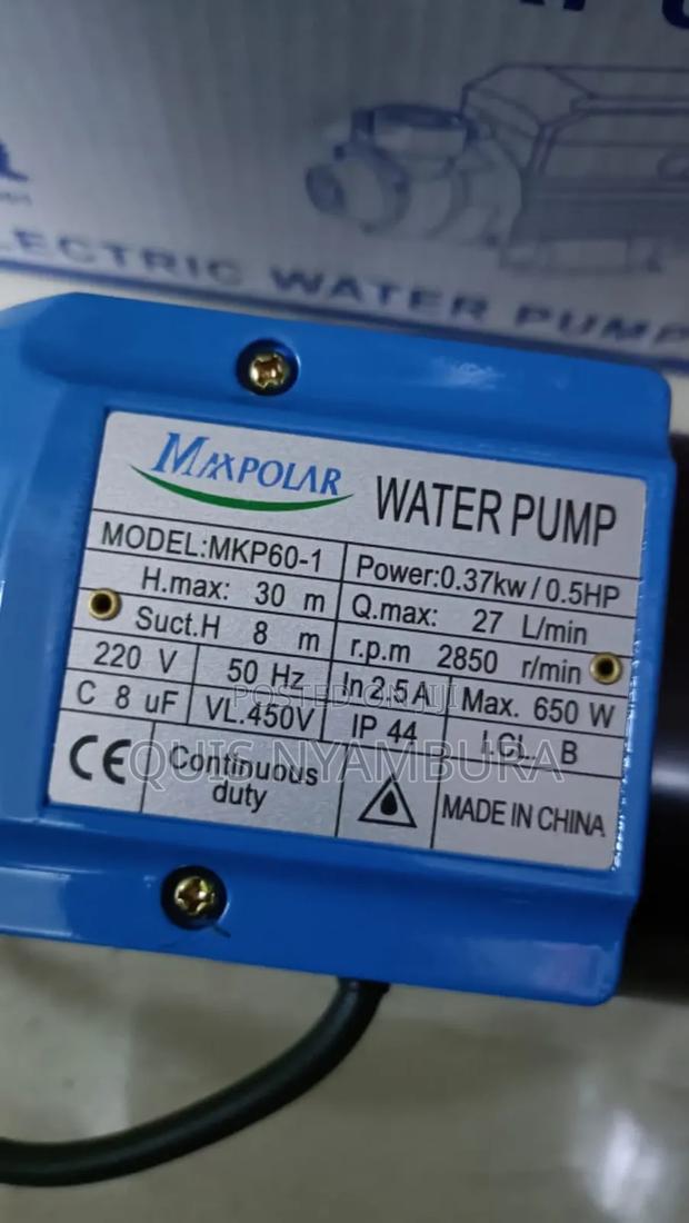 Water Pump, 0.5hp Water Pump Maxpolar. - thumbnail 6
