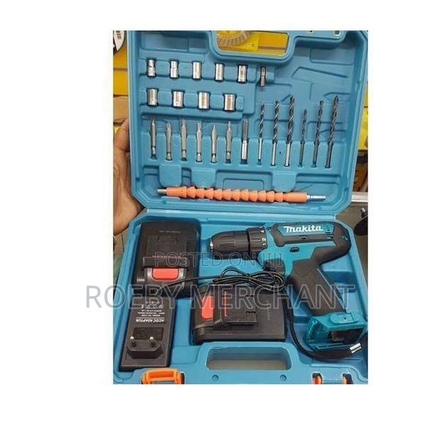 Makita Accessories 26V Cordless 2 Battery Electric Drill Wit