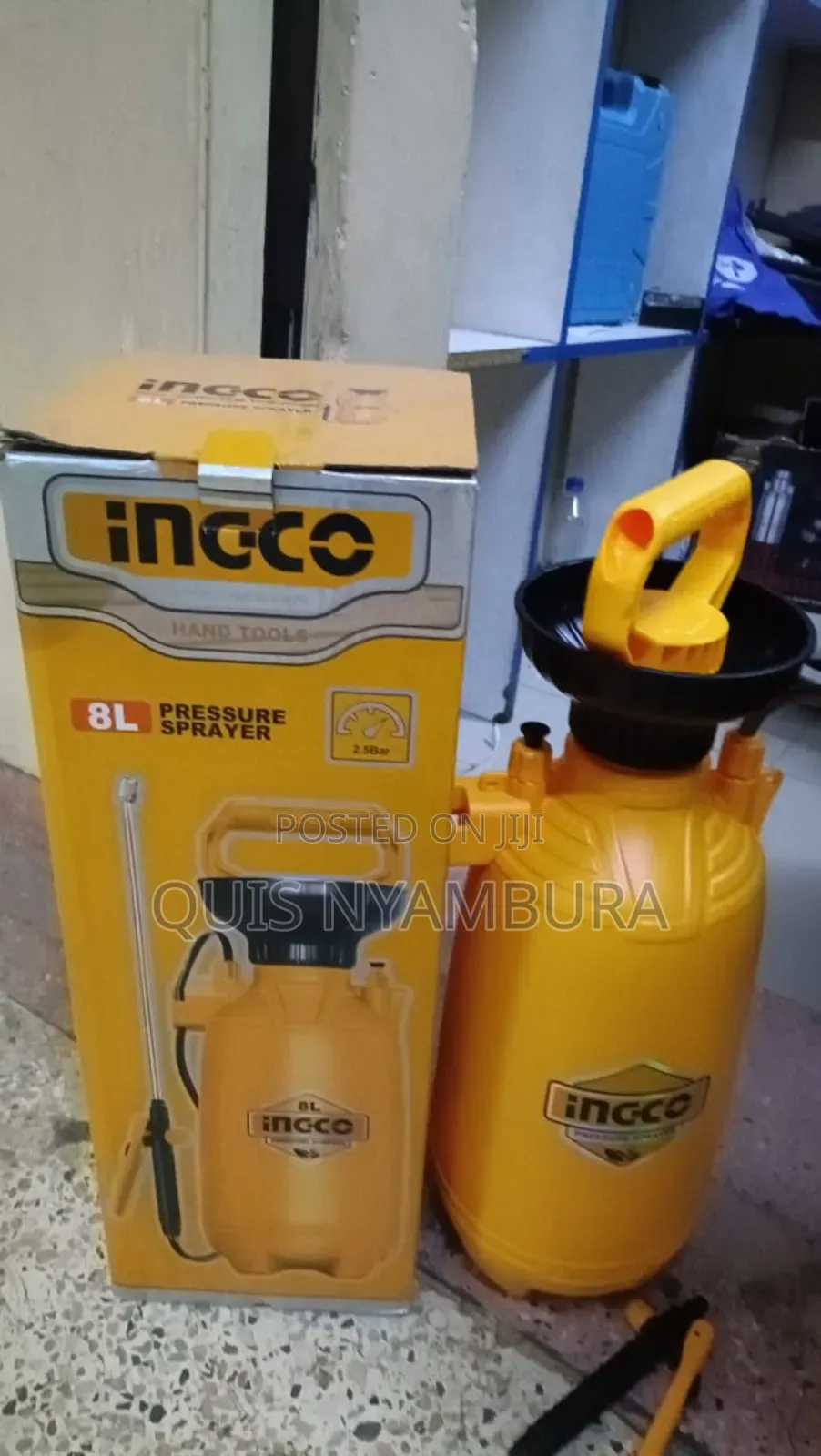 Pressure Sprayer, Ingco Sprayer 8L