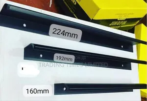 Concealed Tab Edge Pull Cabinet Flat Hidden Bar Handle( 5pc)