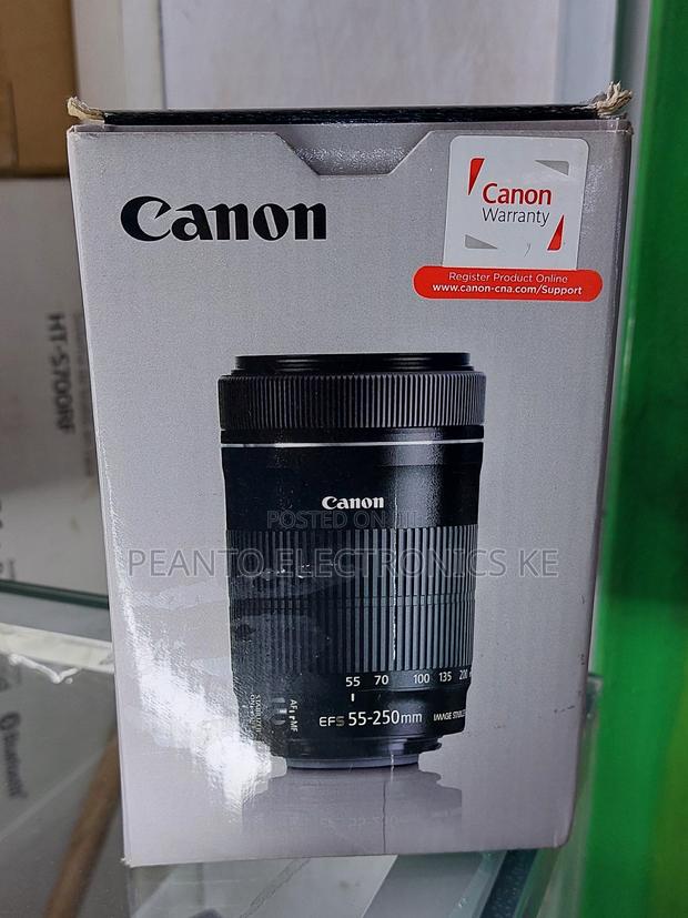 Canon EF-S 55-250mm F/4-5.6 IS STM Lens - main view