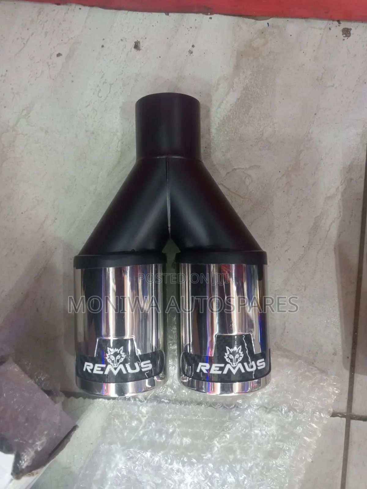 Universal Extension Tail Muffler Double Tip