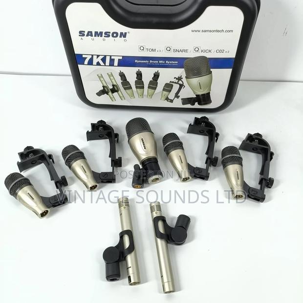 Samson 7kit 7-Piece Drum Microphone Set
