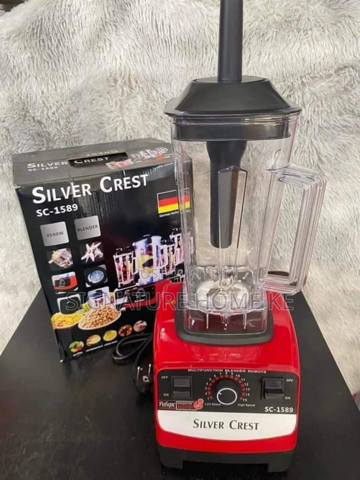 Silver Crest 2 in 1 Commercial Blender