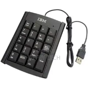 Generic USB Wired Numeric Keypad – Black