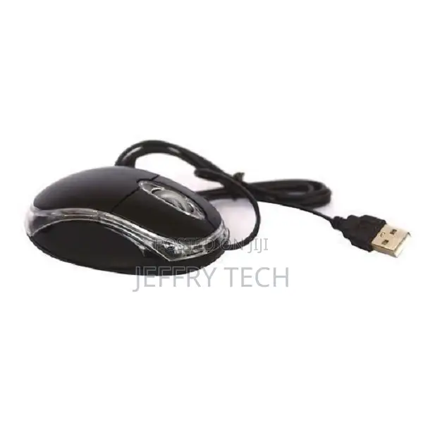 Generic Optical Wheel Mouse – Black