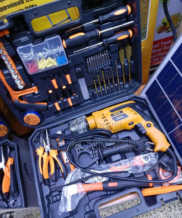 Electric Drill With Accessories - main view