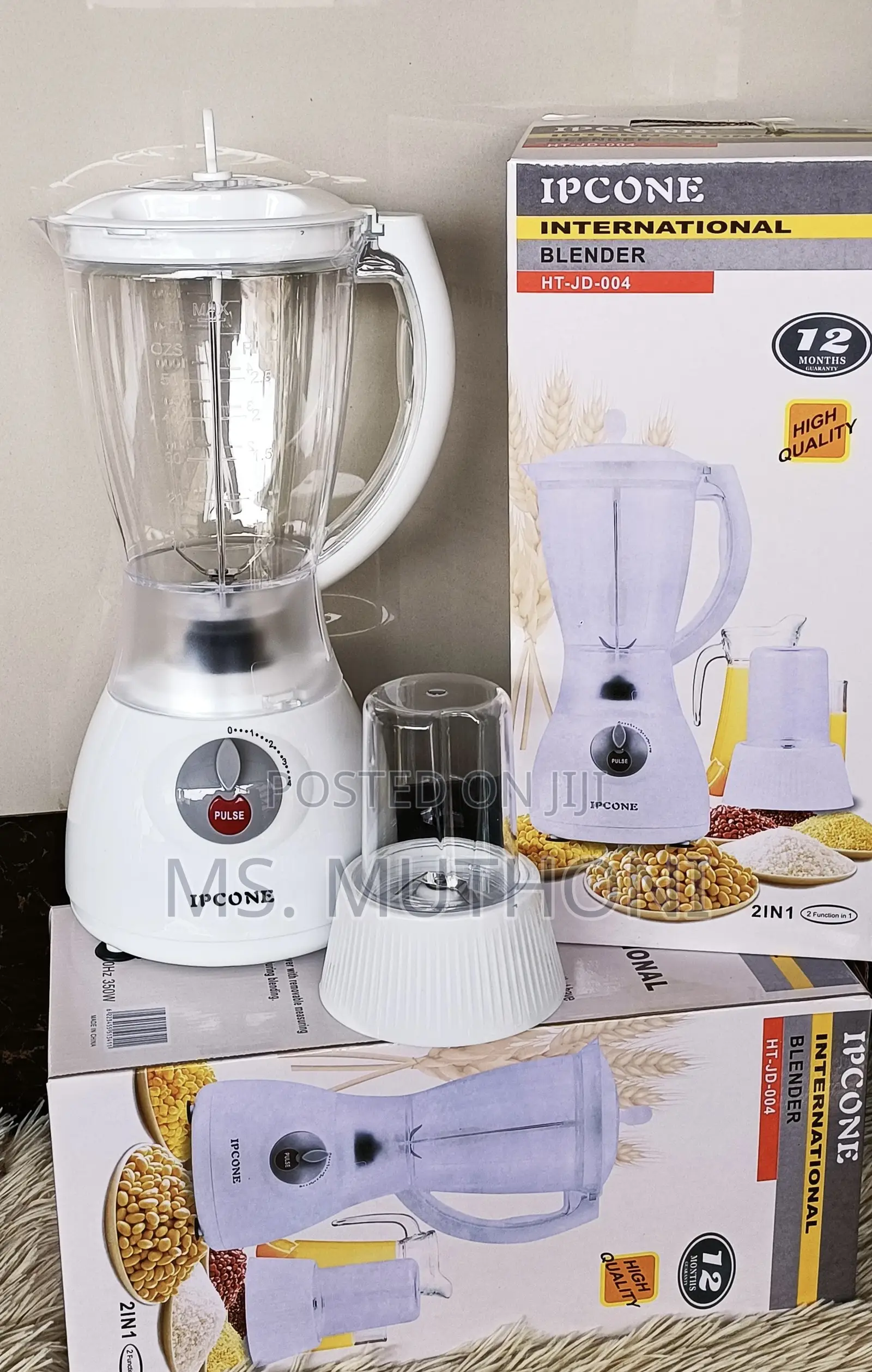 Ipcone Blender With Grinder High Quality 2 in 1