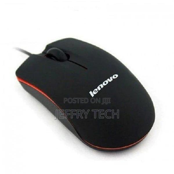 Lenovo M20 Wired Optical Mouse – Black