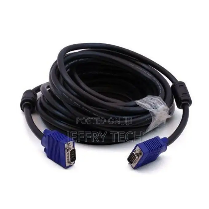 White Label VGA/VGA Cable - 10M - Black