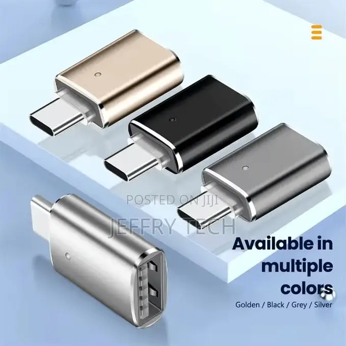 Adapter USB 3.0 to Type C OTG USB-A LED Adapters