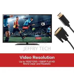 Displayport to DVI Adapter, DP to DVI Converter Male to Male
