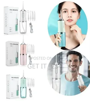 . *4 Nozzles New Dental Water Jet Irrigator Teeth Cleanei