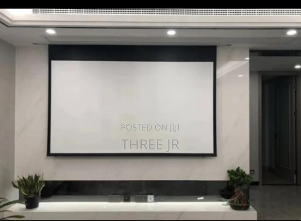 Easily Controlled Manual Projection Screen for Sale