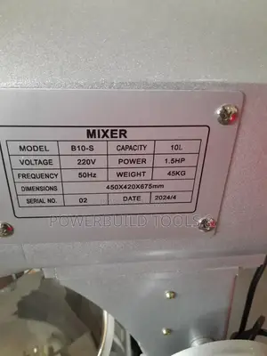 Spiral Industrial Dough Mixer
