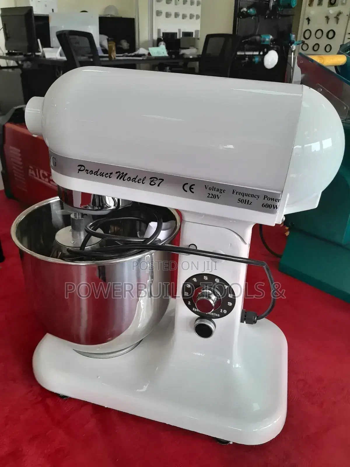 7L Milano Spiral Dough Mixer